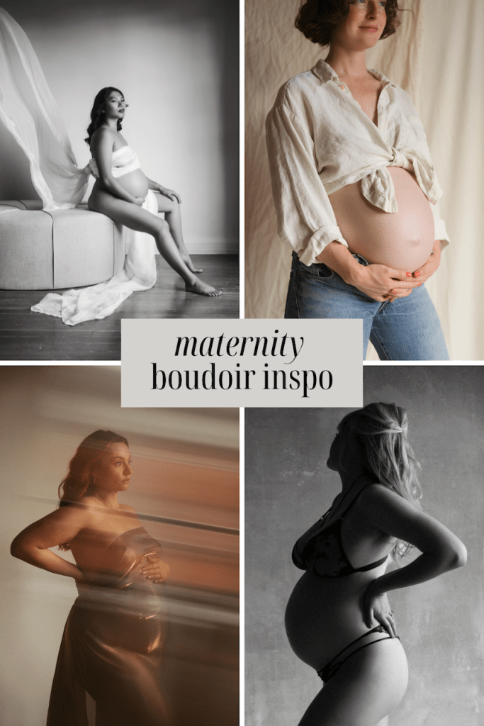 maternity boudoir photos in portland oregon