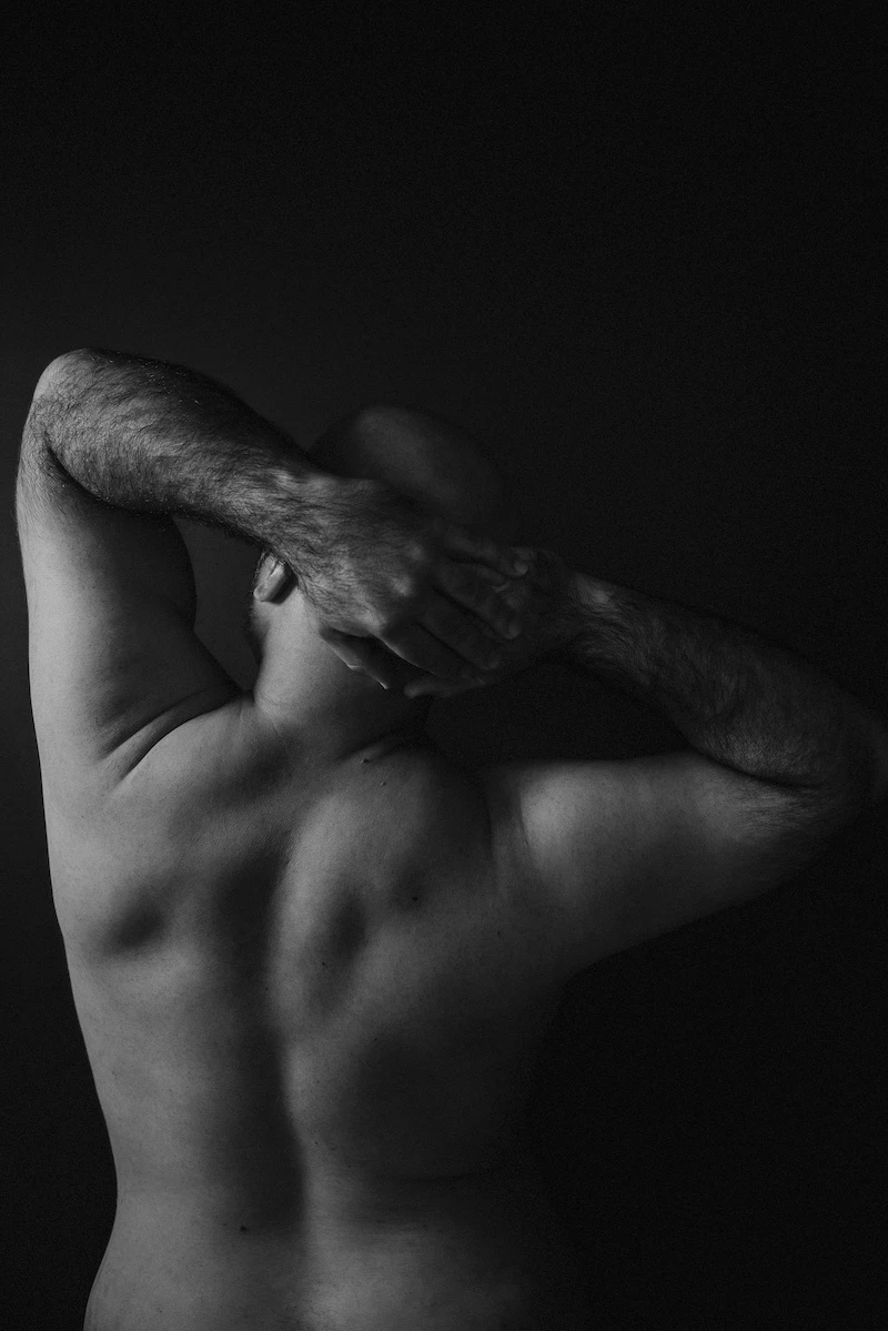 fine art male boudoir photography in portland oregon